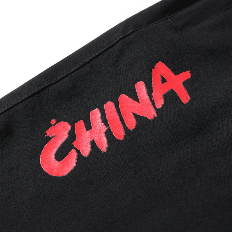 Summer Chinese Team China Quick-Drying Large Size Elastic Shorts Kidsren'S Martial Arts Taekwondo Swimming Training Five-Point Pants - Image 5