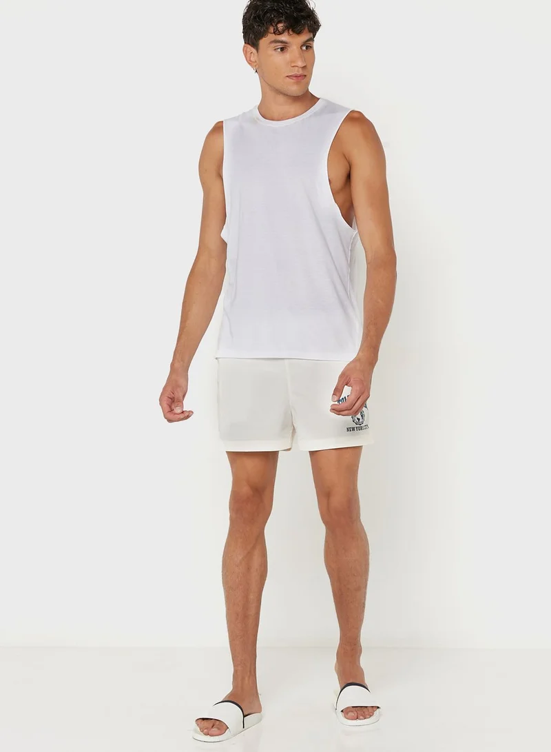 TOMMY HILFIGER Logo Swim Shorts