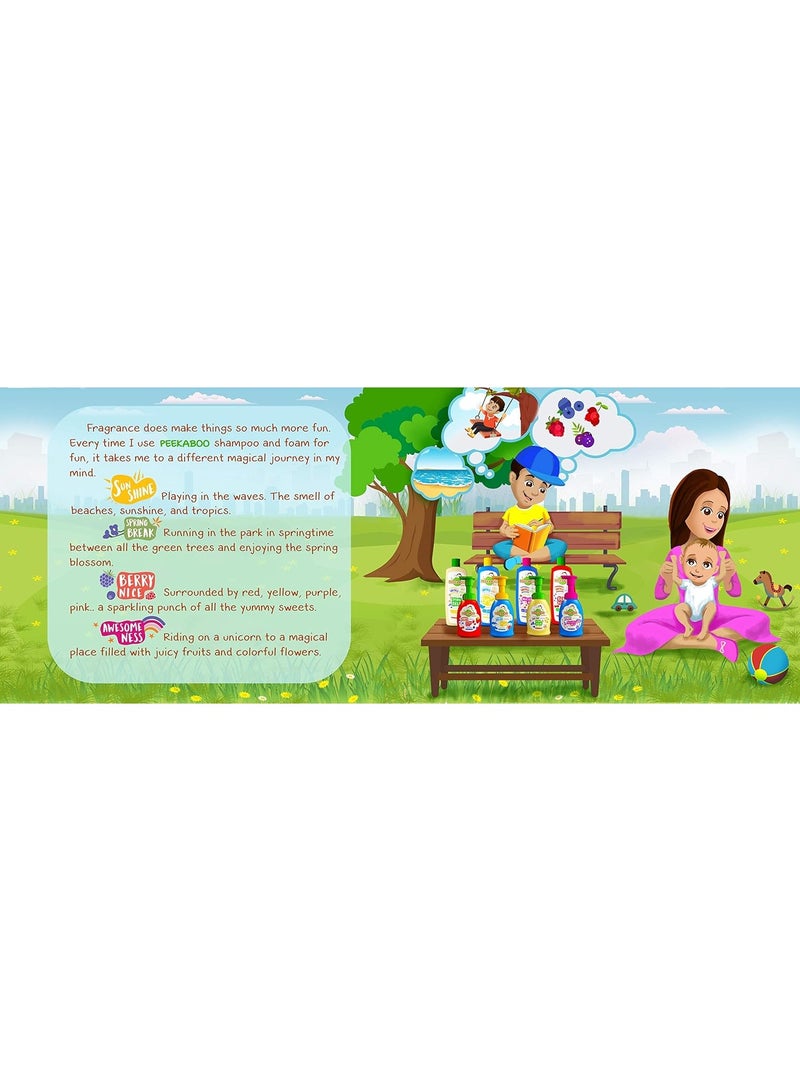 Peekaboo Kids Hand Mousse Foam 4 Fun, Spring Break, 250 Ml - Image 2