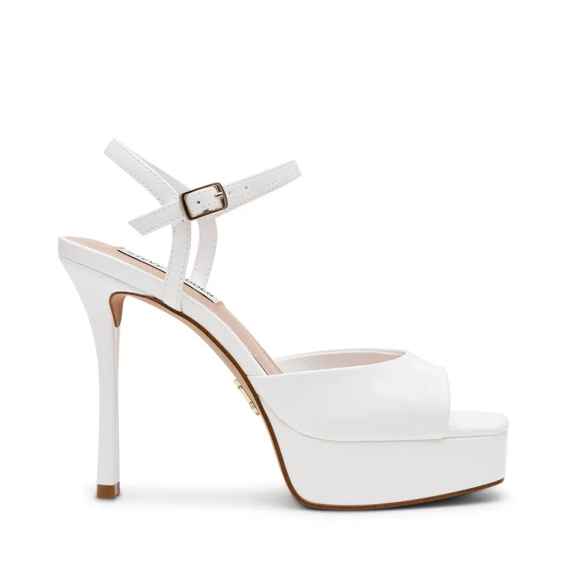 Steve Madden Rekindle White Women's Heeled Sandals