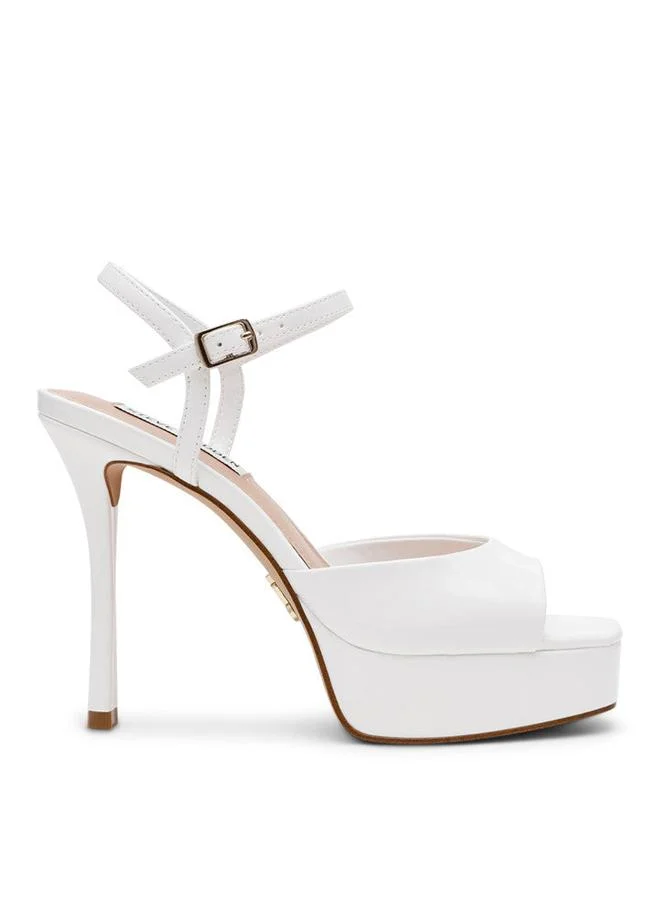 Steve Madden Rekindle White Women's Heeled Sandals