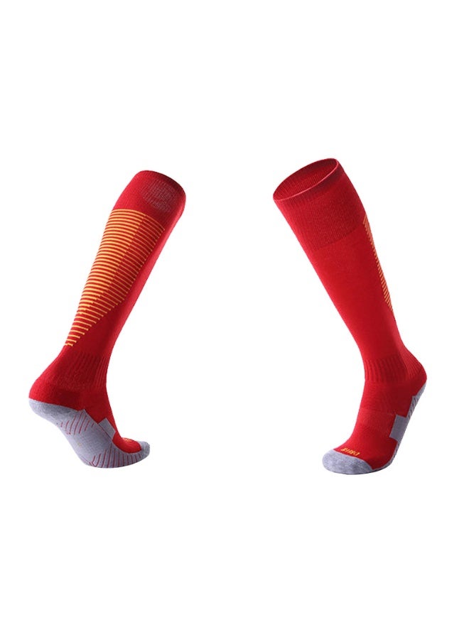 KUYING Fashion Anti Slip Breathable Sports Socks Three Piece Set 