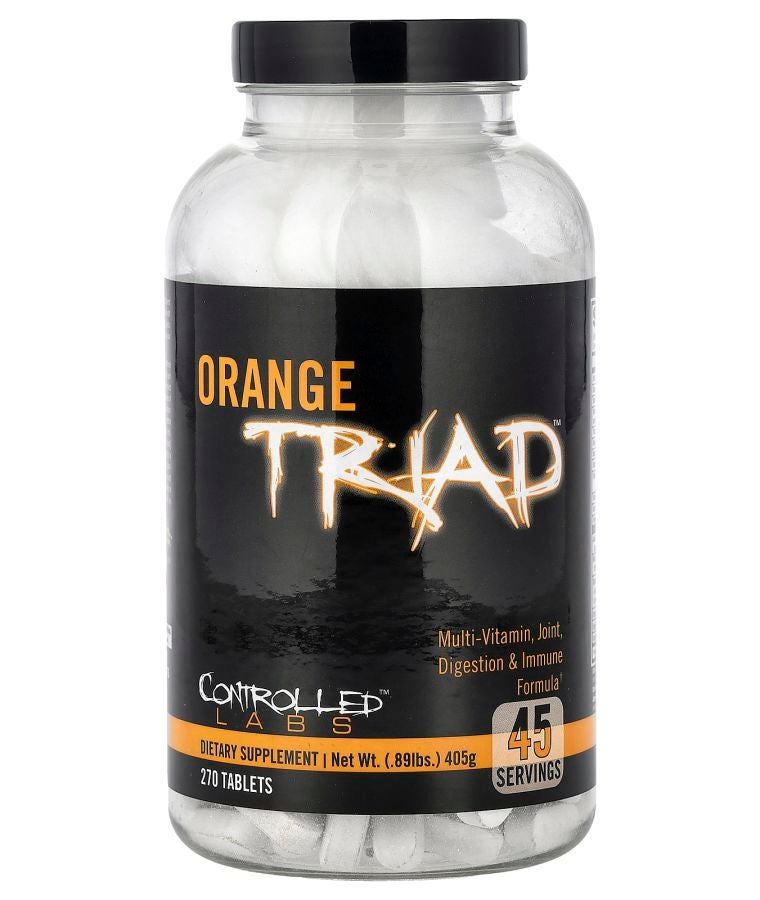 controlled labs Orange Triad™ Multi-Vitamin Joint Digestion & Immune Formula 270 Tablets