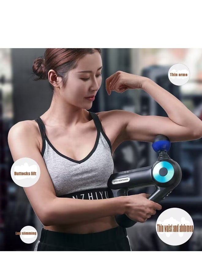 Bukela Massage gun with heating function, 16mm amplitude deep tissue impact, professional athlete muscle massager, silent electric massager - Image 3