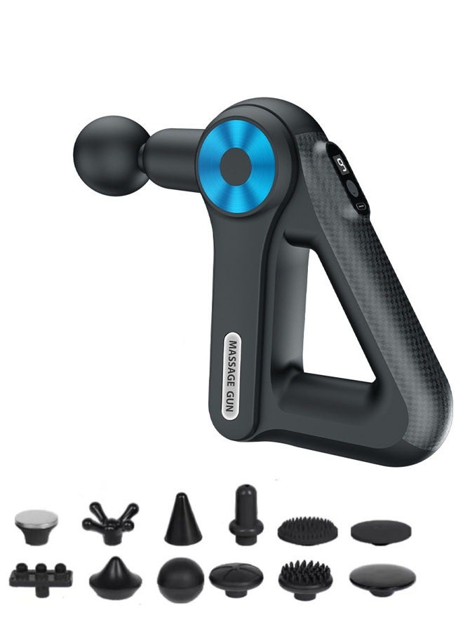 Bukela Massage gun with heating function, 16mm amplitude deep tissue impact, professional athlete muscle massager, silent electric massager - Image 2