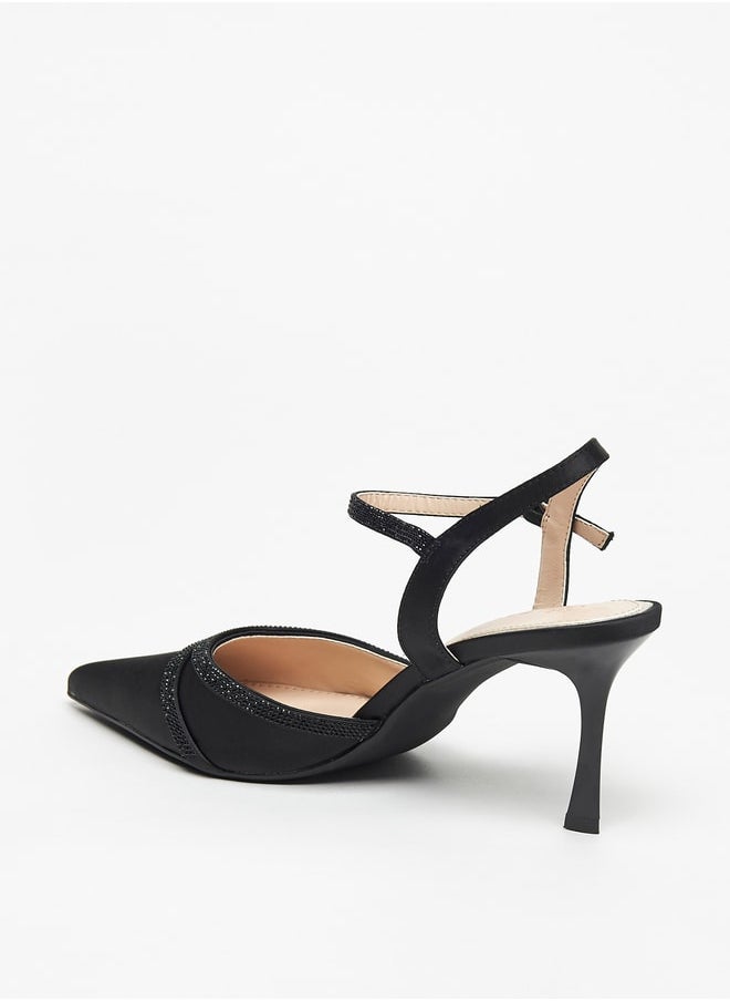 Celeste Womens Slingback Pumps with Stiletto Heels  Ramadan Collection  - Image 2