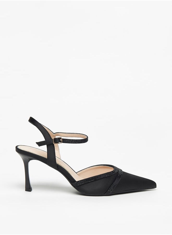 Celeste Womens Slingback Pumps with Stiletto Heels  Ramadan Collection  - Image 3