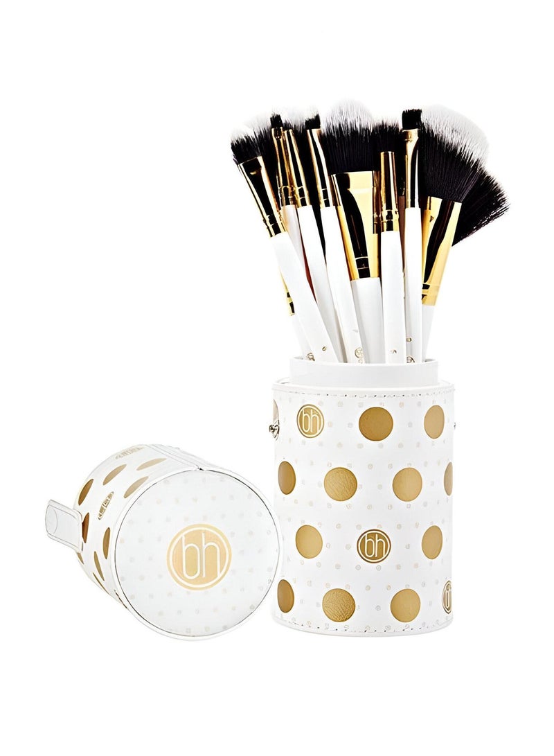 BH Cosmetics White Makeup Brushes From Bh Cosmatics -11 Brushes - Image 2
