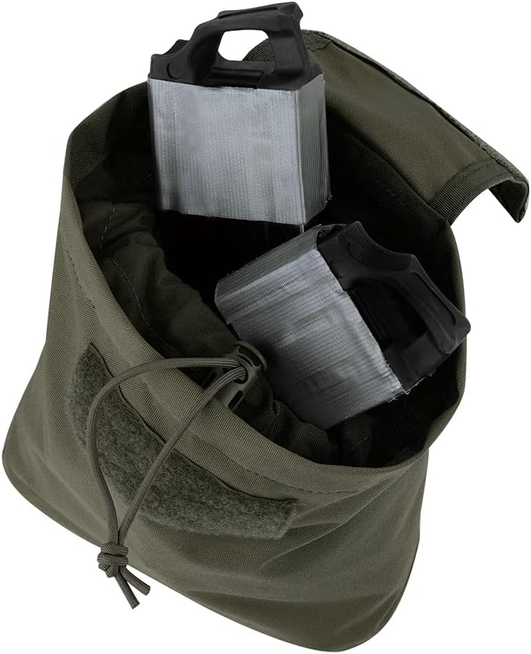 KRYDEX Molle Dump Pouch Roll-Up Drawstring Magazine Utility Pouch Folding Dump Bag - Image 3