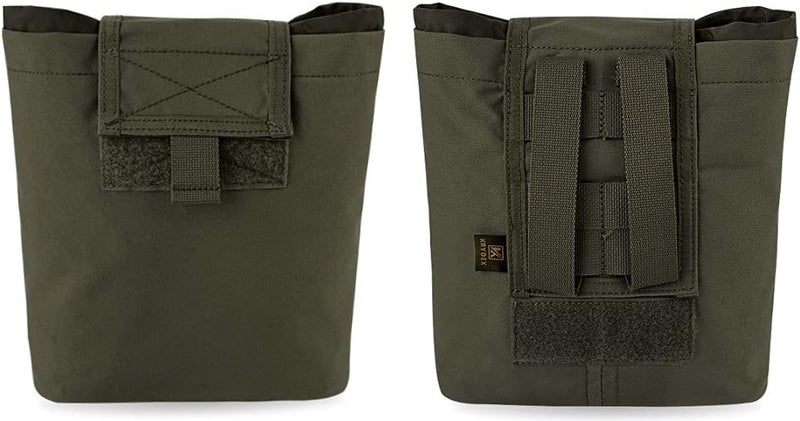 KRYDEX Molle Dump Pouch Roll-Up Drawstring Magazine Utility Pouch Folding Dump Bag - Image 2