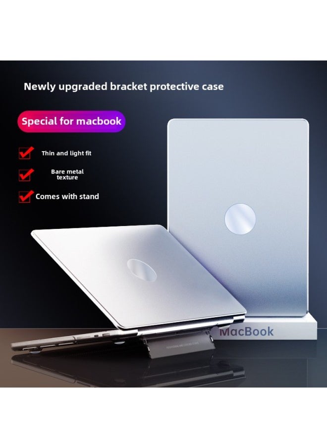Generic - Macbookpro Protective Case Air13 Apple Computer Protective Case M4 Notebook Crystal Frosted Case Pro16 Inch-Color:Yellow-Applicable Models:Pro16.2(A3403/A3186/A2485/A2780/A2998) - Image 1