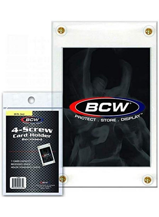 BCW 14Sr 4Screw Card Holder Recessed - Image 2