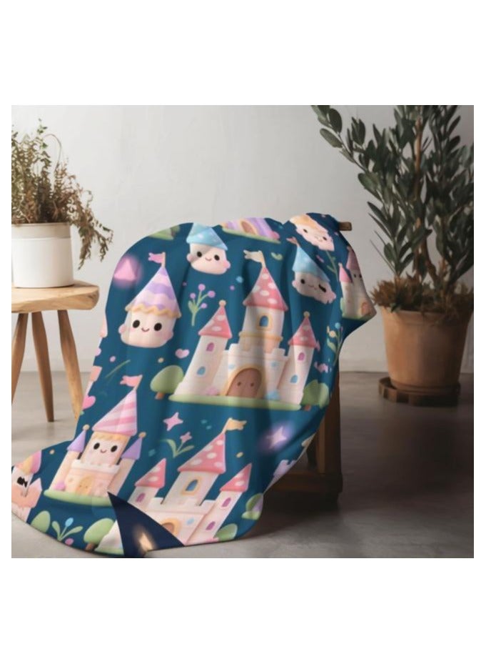 general Flannel thin blanket (warm and comfortable, suitable for sleep, gaming, dust removal and sandproof) 150cm*200cm - 1067 - Image 5