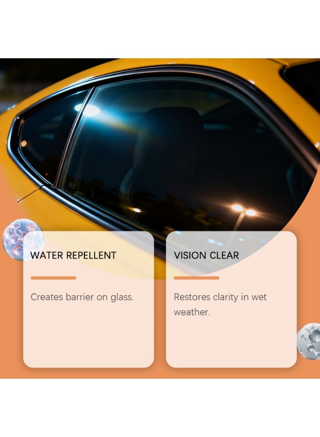 Homonth Glass Waterproof Spray - Clear, Clean, and Protective for Car Windshields, Enhances Clarity and Shine for a Clear View - Image 2