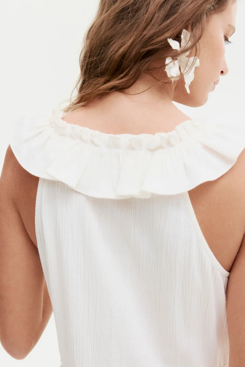 H&M Frill-trimmed dress