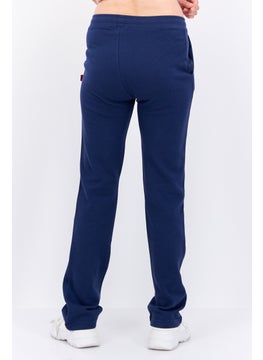 Robe Di Kappa Women Regular Fit Plain Sweatpants, Navy Blue  - Image 2