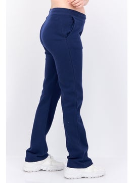 Robe Di Kappa Women Regular Fit Plain Sweatpants, Navy Blue  - Image 3