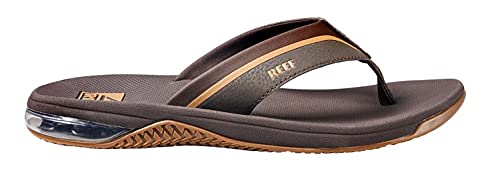 REEF Mens Sandals, Anchor, Brown/Gum, 11 - Image 3