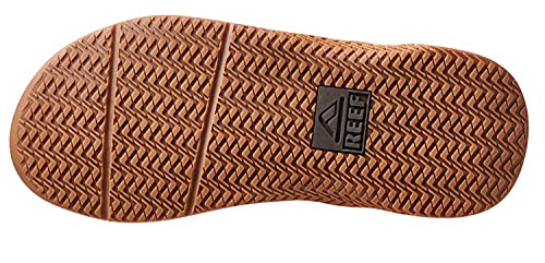 REEF Mens Sandals, Anchor, Brown/Gum, 11 - Image 4