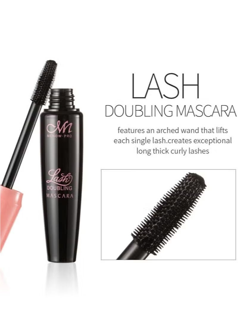 Menow 3D Effect Lash Doubling Mascara 400% Volume Length - Image 3