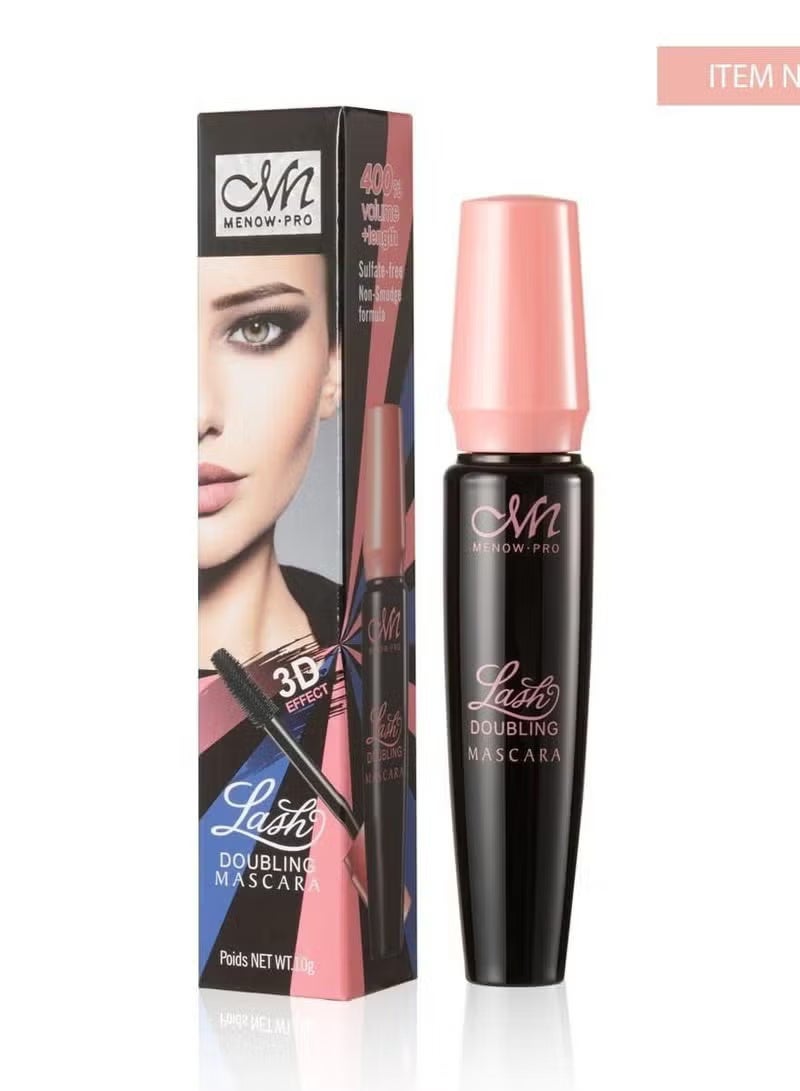 Menow 3D Effect Lash Doubling Mascara 400% Volume Length - Image 1
