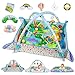 Dr.Rapeti DrRapeti Baby Play Gym Mat Animal Planet with Ball Pit Activity Gym Center Tummy Time Mat Thickened Mat Sensory Exploration Motor Skill Development for Newborn Infant Baby Toddler for 0 - Image 4