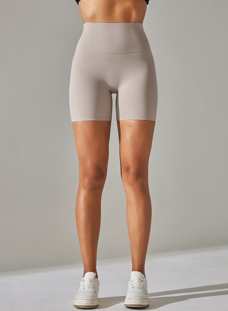Loquat Yoga Tight Fitting Stretch Soft Pants Grey  - Image 2