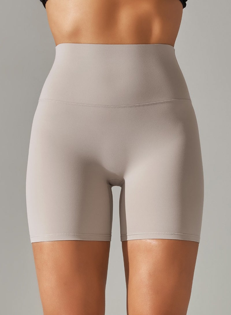 Loquat Yoga Tight Fitting Stretch Soft Pants Grey  - Image 1