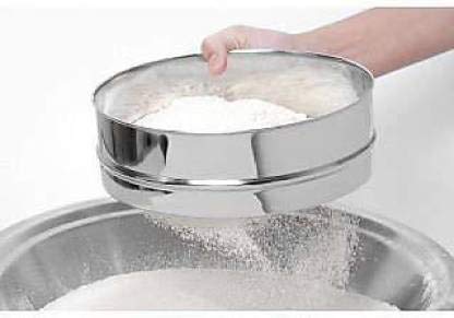 VISMII Stainless Steel 4 in 1 Interchangeable Sieve Set of 5 Flour Chalni Spices Food Strainers Atta Chalni Jaali Channi Atta Maida Strainer - Image 2
