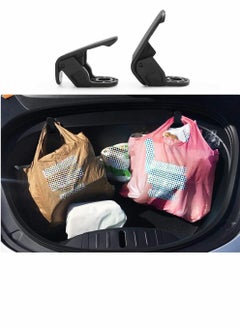SYOSI Car Front Trunk Hooks Accessories Front Hook Holding Clips Set Replacement with Hooks Clip Bolt Covers Front Trunk Bag Suit for Tesla Model 3 (2 Pcs, Left And Right Hook)  - Image 2
