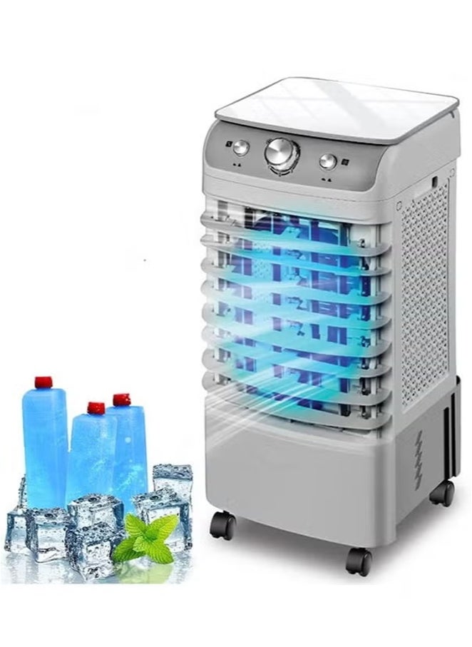 TOSCANA U Desert Air Cooler 6L 50 watts , Portable Desert Air Conditioner with Large Water Tank and 3-Speed ​​Adjustable Air Conditioner Fan  - Image 1
