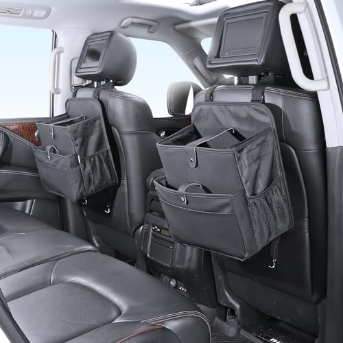 TAIKOO Car Seat Organizer，Universal Fit for Front & Back Seats-Hanging Letters/Legal Folders/Laptops and Tablets，Compatible with Cars, Trucks, and Vans - Image 2