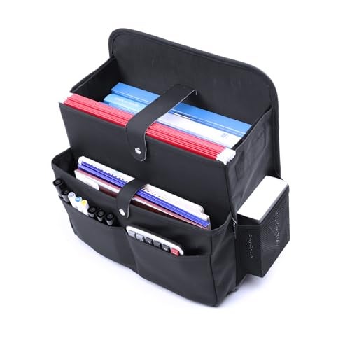 TAIKOO Car Seat Organizer，Universal Fit for Front & Back Seats-Hanging Letters/Legal Folders/Laptops and Tablets，Compatible with Cars, Trucks, and Vans - Image 1