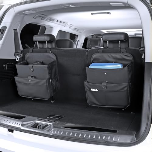 TAIKOO Car Seat Organizer，Universal Fit for Front & Back Seats-Hanging Letters/Legal Folders/Laptops and Tablets，Compatible with Cars, Trucks, and Vans - Image 3