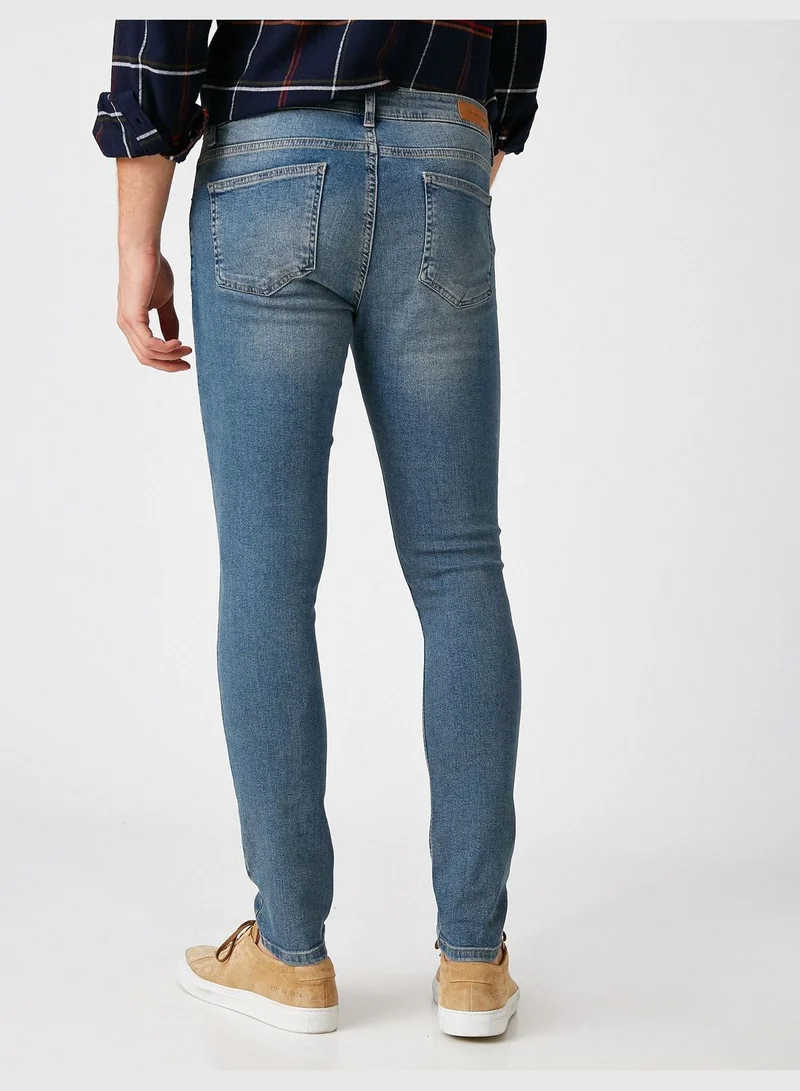 KOTON Respect Life | Yaşama Saygı - Organic Cotton Justin Jeans