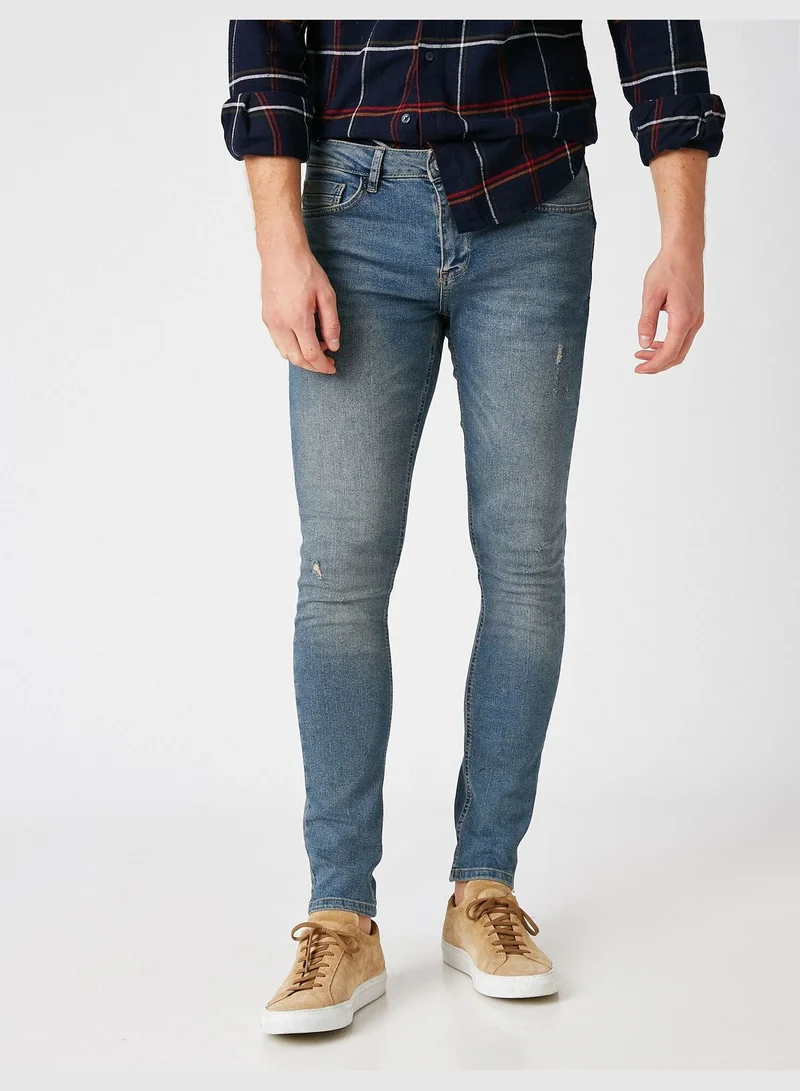 KOTON Respect Life | Yaşama Saygı - Organic Cotton Justin Jeans