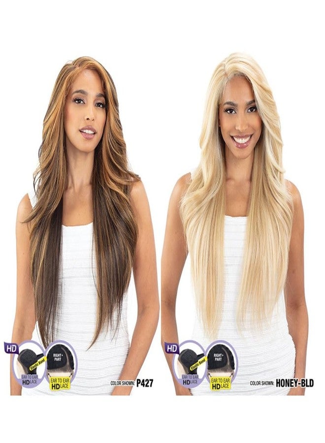Shake-N-Go Snatched Glueless Lace Synthetic Wig - Blaze (Ginger) - Image 4