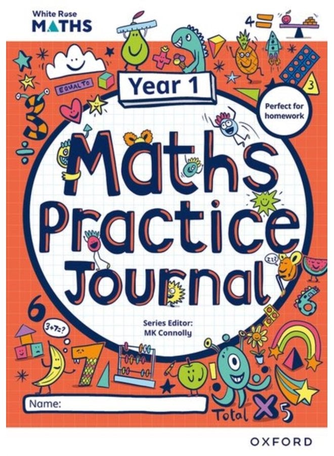 White Rose Maths Practice Journals Year 1 Workbook Single Copy - Paperback