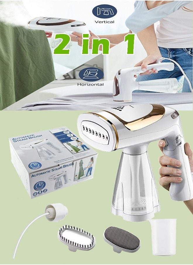 Generic Foldable Garment Steamer 1600W High-Power Handheld Steam Portable Foldable Travel Garment Steamer Three Speeds Adjustment Garment Steamers with Detachable 250ml Water Tank Fast Heat Up in 20s  - Image 1