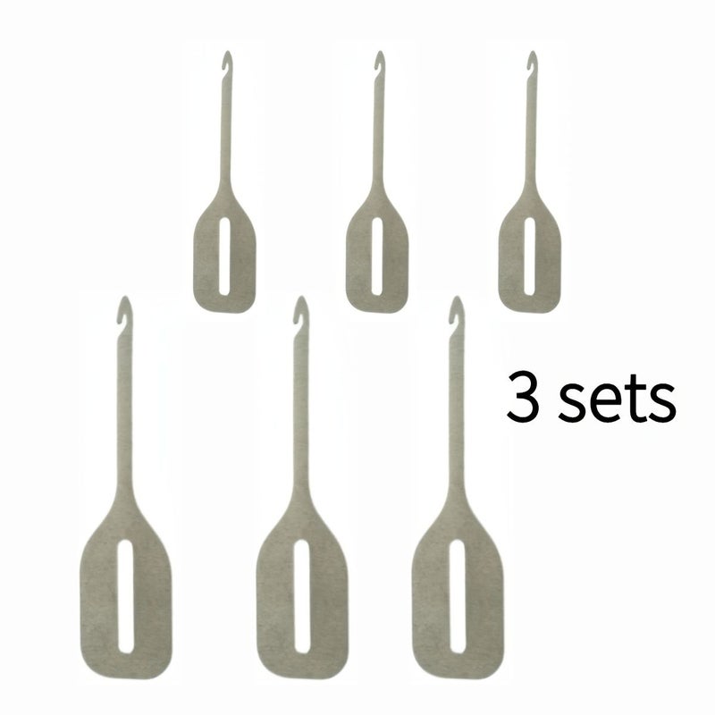 Quick Needle Threader 5 Sets for Sewing and Embroidery Easy Hand Threading Tool - Image 1