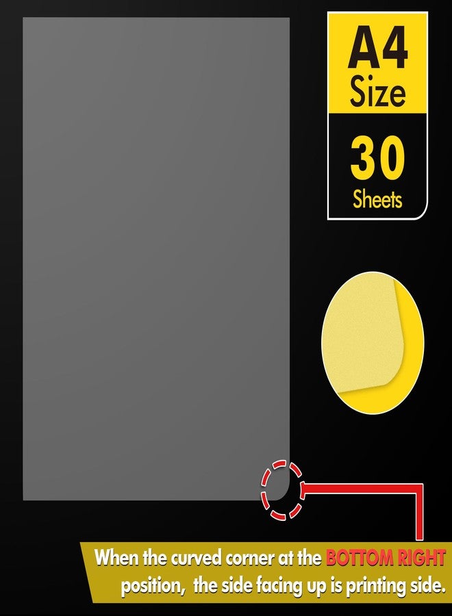 A-SUB DTF Transfer Film and Powder Kit - 30 Sheets A4 DTF Film for Sublimation and DTF Printer, 1.1lb/500g White Medium DTF Powder, DTF Starter Kit for Printing on Any Fabrics - Image 3