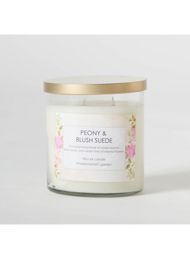 Home Box Aure Peony and Blush Blown Jar Candle with Metal Lid 510 g - Image 5
