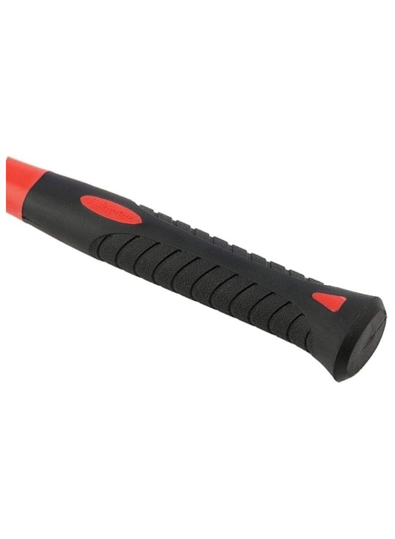 MTX White Rubber Mallet with Fiberglass Handle (225g) - Image 2