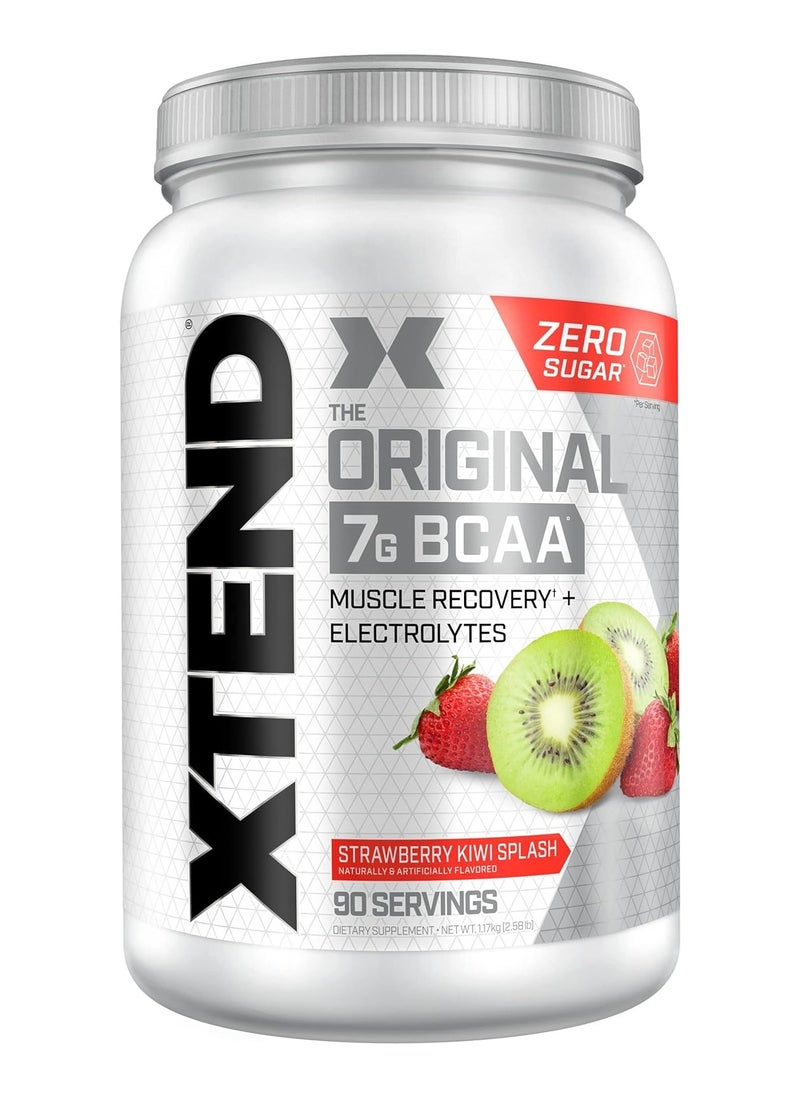 SCIVATION XTEND The Original 7g BCAA 1.17kg Strawberry Kiwi Splash Flavor 90 Serving  - Image 1
