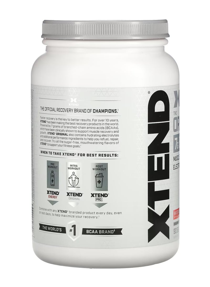SCIVATION XTEND The Original 7g BCAA 1.17kg Strawberry Kiwi Splash Flavor 90 Serving  - Image 2