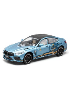 General 1/24 BMW M8 Alloy Car Model Simulation Coupe Mold Ornaments Boy Toy Car  - Image 1