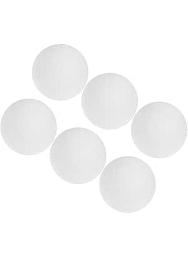 6 Pcs Replacement Foosball Balls 30mm Soccer Balls for Desk Football Table Game - Image 1