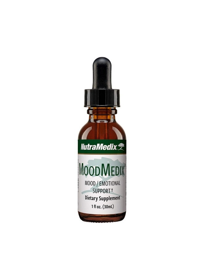 Nutramedix Moodmedix Mood Support Supplement With Bioavailable Liquid Cat Claw & Turmeric Root Drops Mood Stress Response & Emotional Support Supplement Liquid Herbal Extract Tincture (1Oz) - Image 2