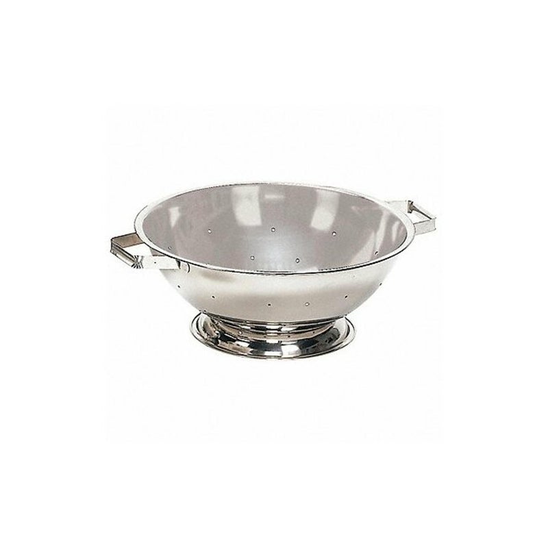 Crestware 13Quart Stainless Steel Footed Colander 1 Silver