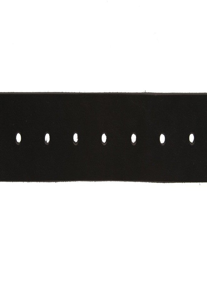 بيلتس.كوم حزام جينز رجالي من الجلد الطبيعي الكامل من Belts.com، موديل A399، أسود، مقاس 34، عرض 1.5 بوصة - Image 5
